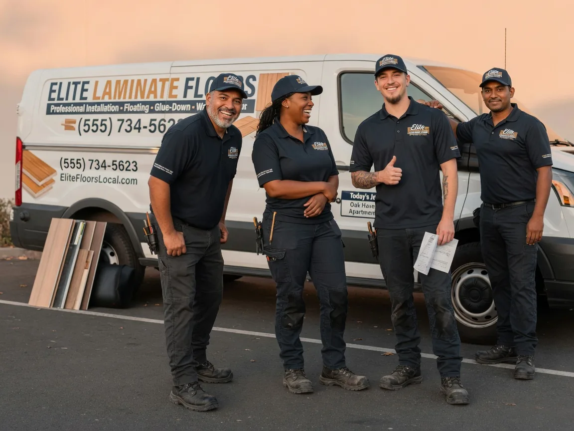 Laminate flooring installation company in Lacona, IA